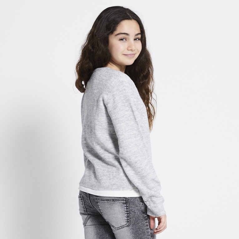 Basic knit cardigan "Siri star"